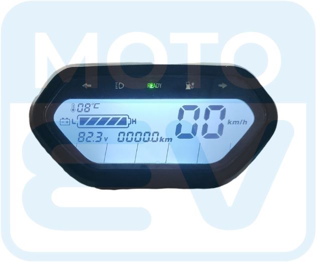 LCD Speedometer Storm Gollila 48V-72V